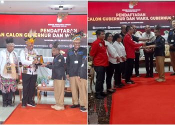 Pendaftaran Ditutup, Pilgub Papua Akan Diikuti 2 Bakal Paslon