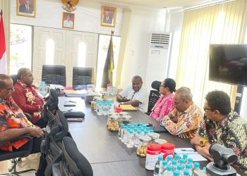KI Papua Bahas Kondisi Situasi Pengelolaan Layanan Publik