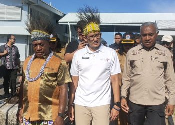 Menteri Sandiaga Uno : 2 Agenda Besar akan Diwujudkan di PLBN Skouw