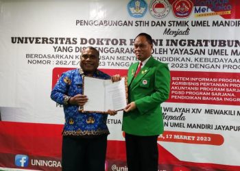 Suriel Mofu : Merger Perguruan Tinggi Swasta, Sejarah Baru bagi Tanah Papua
