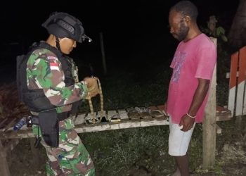 Selama Lima Bulan, Satgas Yonif 132/BS Telah Gagalkan Peredaran Ganja Lebih dari 14 Ribu Gram