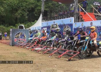 Pembalap Grasstrack Pulau Jawa Ramaikan Gelaran KNPI Nitmeke Open Grasstrack Championship