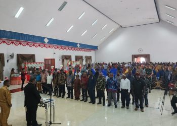 Kukuhkan Kepala Suku, Bupati Yahukimo : Lawan Tindakan yang Memecah Belah Persatuan