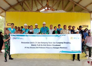 Wujudkan Energi Berkeadilan, PLN Listriki 342 Rumah Tangga Kurang Mampu di Papua Barat Daya