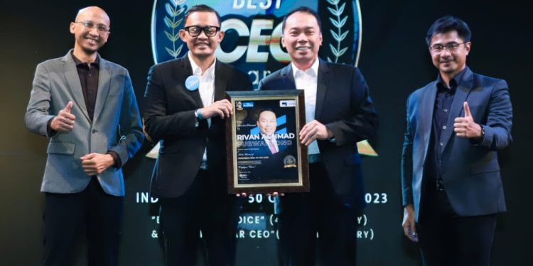 Rivan A. Purwantono Masuk Jajaran CEO Terbaik 2023 Versi The Iconomics
