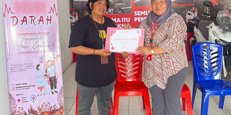 Ini Alasan PMI Mimika Beri Penghargaan ke Astra Motor Papua