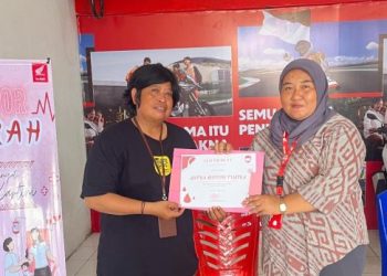 Ini Alasan PMI Mimika Beri Penghargaan ke Astra Motor Papua
