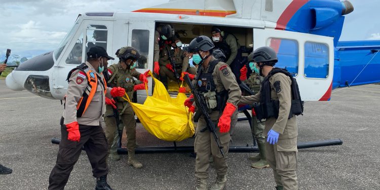 Dua Jenazah Korban Pembunuhan KKB Dievakuasi ke RSUD Dekai