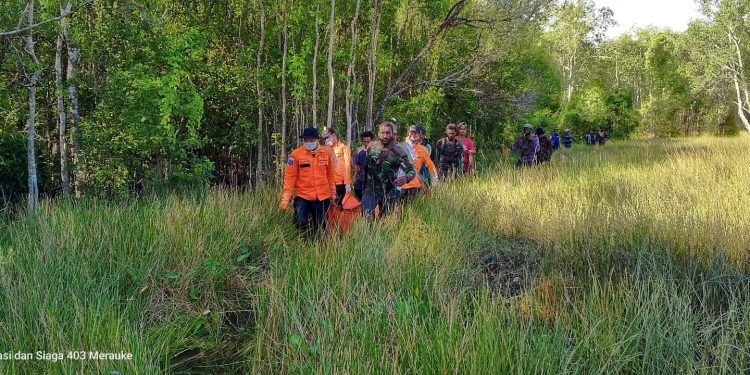 Seorang Pemburu Ditemukan Tak Bernyawa di Dalam Hutan Merauke
