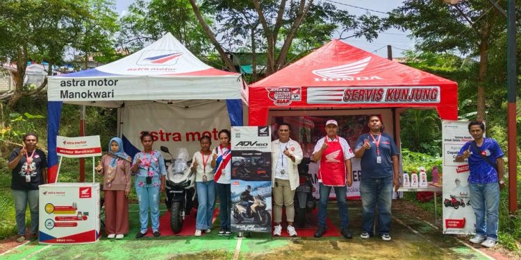 Astra Motor Manokwari Gelar Pameran Rambo dan Servis Kunjung
