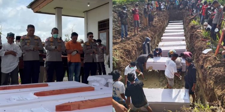 Jenazah Pendulang Emas Korban KKB Dimakamkan di Yahukimo