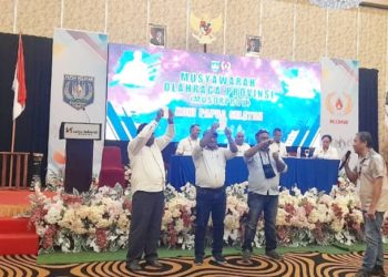 Antonius Kaize Terpilih sebagai Ketua KONI Papua Selatan