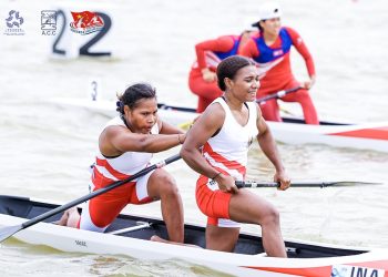 Dua Atlet Indonesia Asal Papua Raih Emas di Kejuaraan Dayung Kano Asia 2025