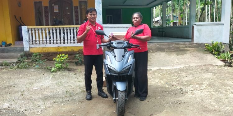 Deliveryman Astra Motor Papua, Wujud Apresiasi kepada Konsumen Setia Honda