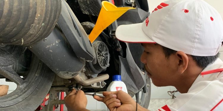 Penting Mengganti Washer Motor Honda