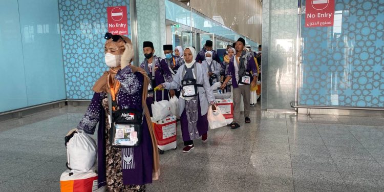 393 Jemaah Calon Haji Kloter Pertama Tiba Madinah