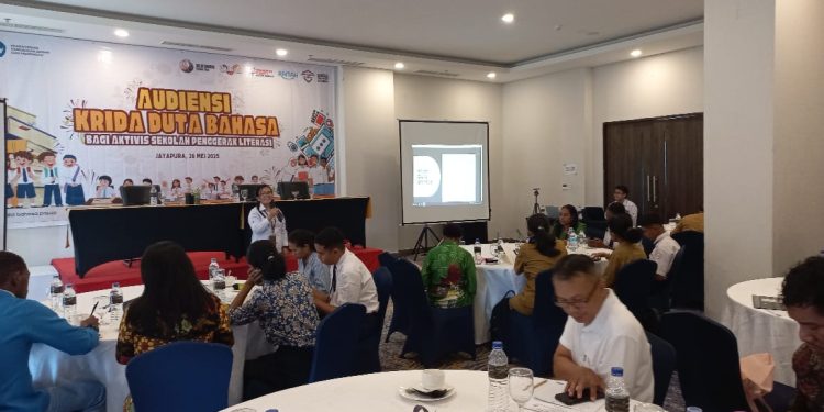 Balai Bahasa Papua Audiensi Bersama Aktivis Sekolah Penggerak Literasi, Ini Tujuannya