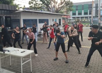 FTB Komitmen Dekat dengan Masyarakat Lewat Senam Sehat