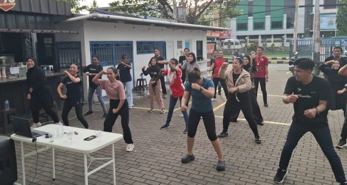 FTB Komitmen Dekat dengan Masyarakat Lewat Senam Sehat