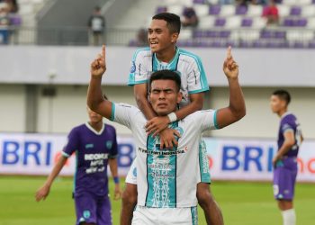 PSBS Biak Menang atas Persita di Tengah Hujan Petir