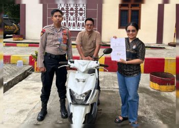 Kronologi Motor Curian di Jayapura Ditemukan Polisi