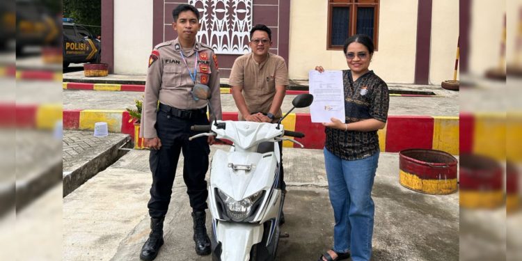 Kronologi Motor Curian di Jayapura Ditemukan Polisi