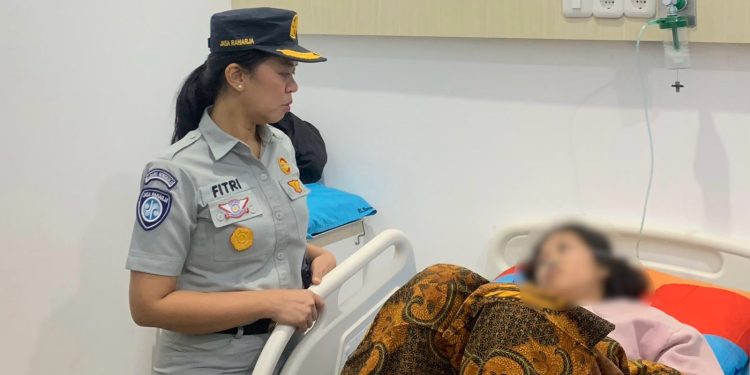 Jasa Raharja Jamin Seluruh Korban Kecelakaan Kapal Wisata Tiga Putra di Pantai Malabero