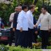 Menteri Ekraf Sambut Kedatangan Presiden Macron di Candi Borobudur