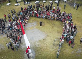 Warga Puncak Jaya Peringati Hari Integrasi Papua ke NKRI