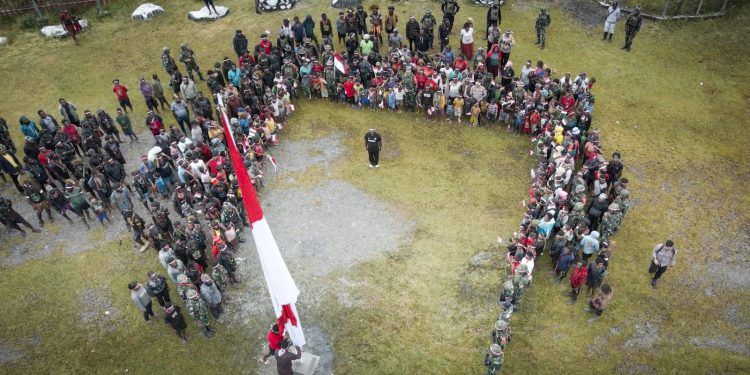 Warga Puncak Jaya Peringati Hari Integrasi Papua ke NKRI