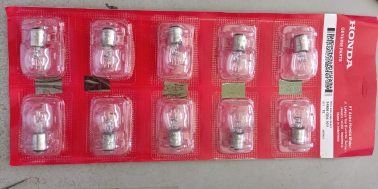 Bohlam Lampu Motor Honda Dirancang dengan Teknologi Mutakhir