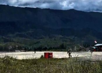 Kondisi Terkini Bandara Aminggaru Puncak usai Terganggu Suara Tembakan