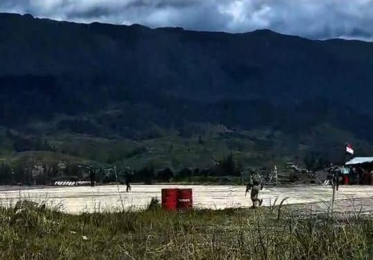Kondisi Terkini Bandara Aminggaru Puncak usai Terganggu Suara Tembakan