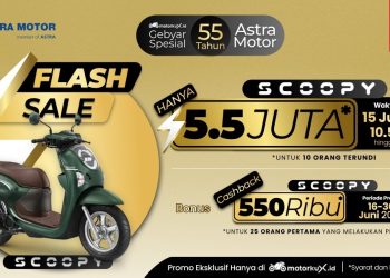 Astra Motor Jual Cepat Honda Scoopy Hanya Rp5,5 Juta