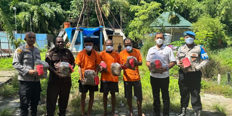 Miliki Ganja 5 Kilogram, Tiga Tersangka Terancam Hukuman Penjara Hingga 20 Tahun
