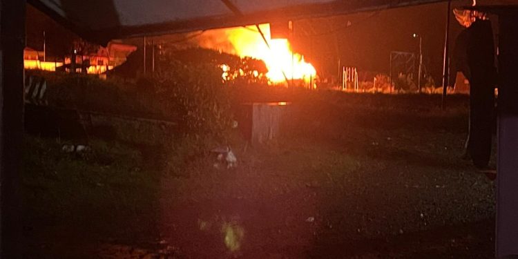 Tiga Kantor Pemerintahan di Puncak Jaya Diduga Dibakar OTK