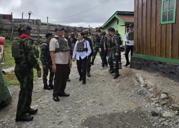 Menteri Keuangan Kenakan Rompi Anti Peluru saat Kunker ke Nduga