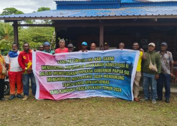 LMA Sarmi Ajak Masyarakat Dukung PSU Pilgub Papua