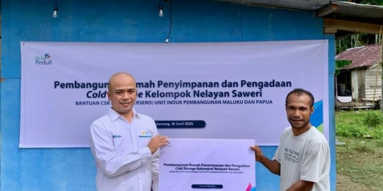 PLN UIP MPA Dukung Peningkatan Ekonomi Nelayan Kampung Saweri