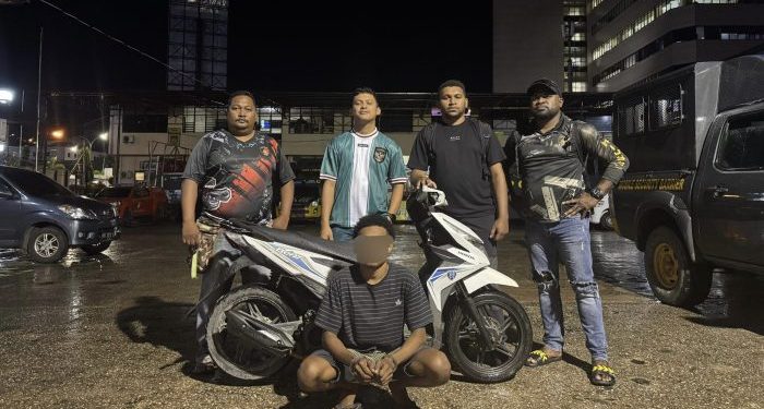 Polisi Tangkap Seorang Pemuda usai Curi Motor di Jayapura