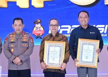 Jasa Raharja Terima Penghargaan dari Kapolri