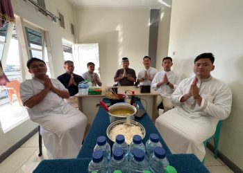 Personel Satgas Humas Ops Damai Cartenz Diajak Perkuat Spiritual dan Moral
