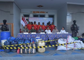 Lantamal X Jayapura Gagalkan Dua Kasus Penyelundupan di Perbatasan RI-PNG