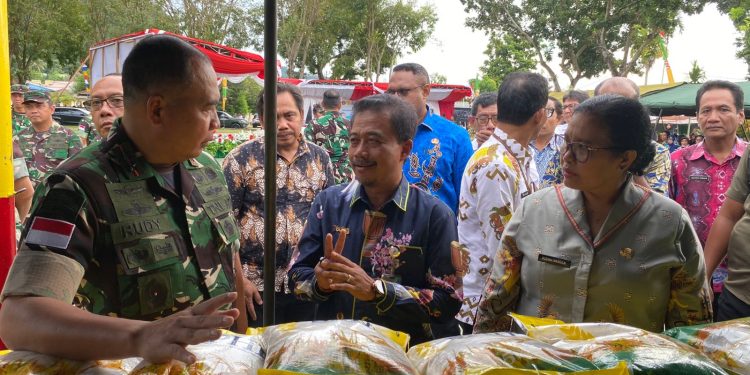 TNI dan Perum Bulog Bersinergi Wujudkan Swasembada Pangan di Papua