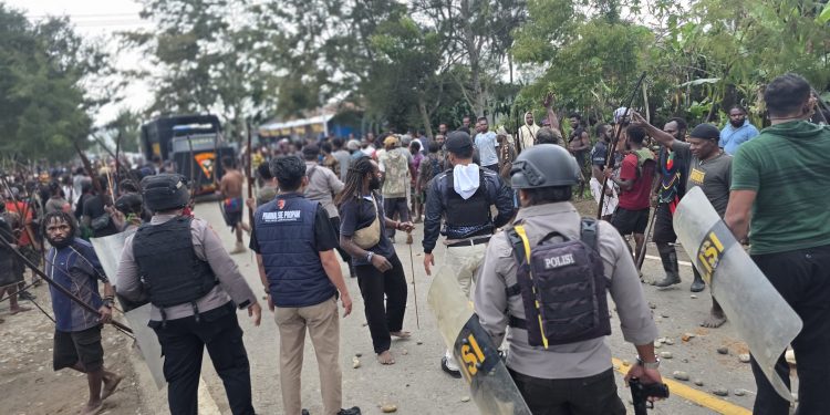 Aparat Keamanan Berhasil Redam Konflik Antarjemaat di Wamena