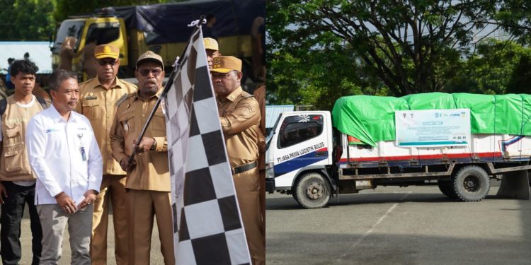 Total 175.360 Kg Beras Bantuan Pangan Didistribusikan di Kabupaten Jayapura