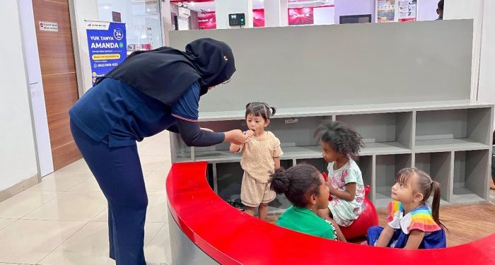 Fasilitas Kids Corner Astra Motor Papua Berikan Pengalaman Menyenangkan bagi Konsumen