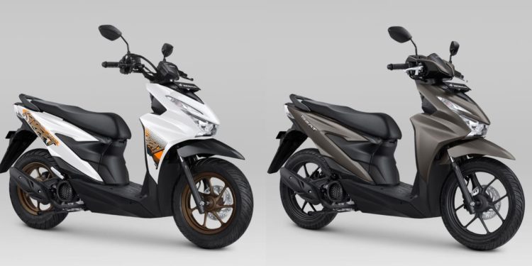 Skutik Terlaris Honda BeAT Series Tampil dengan Warna dan Striping Terbaru