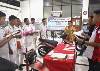 Astra Motor Papua Kembali Terlibat dalam Pelaksanaan UKK SMKN 3 Jayapura