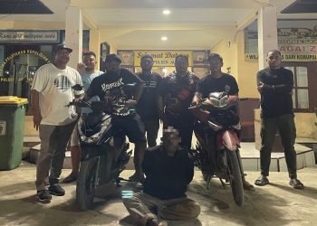 Kronologi Penangkapan Pelaku Curanmor di Jayapura